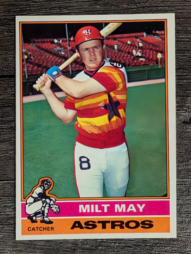 1976 Topps #532 Milt May (EX)