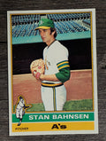 1976 Topps #534 Stan Bahnsen (NMMT)