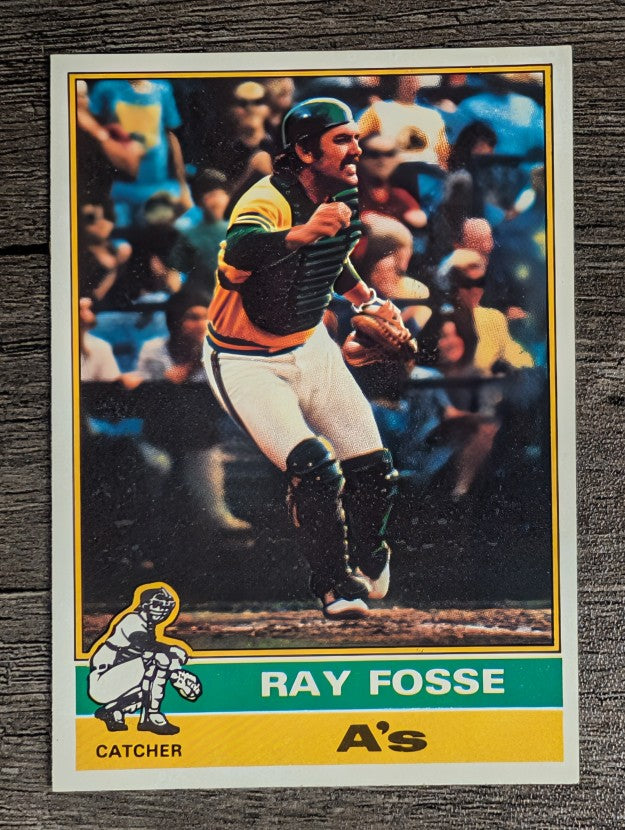 1976 Topps #554 Ray Fosse (NM)