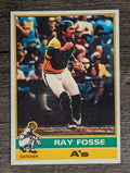 1976 Topps #554 Ray Fosse (NM)