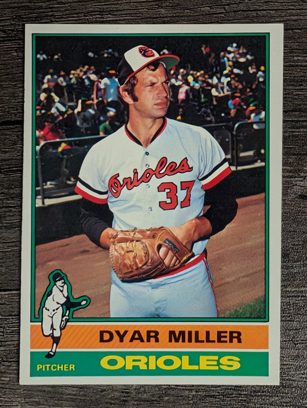 1976 Topps #555 Dyar Miller (NM)