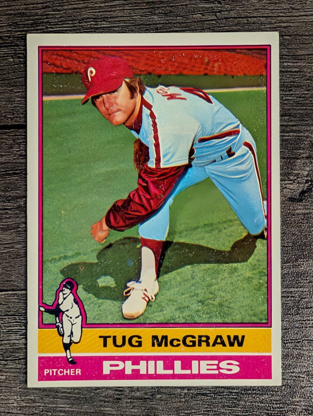 1976 Topps #565 Tug McGraw (EXMT)