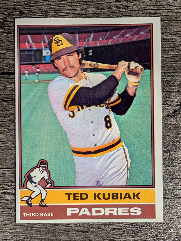 1976 Topps #578 Ted Kubiak (EX)