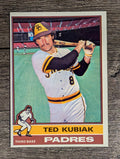 1976 Topps #578 Ted Kubiak (EX)