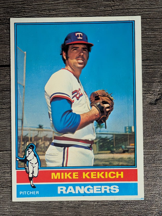1976 Topps #582 Mike Kekich (NM)