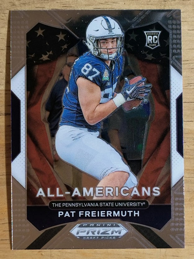 2021 Panini Prizm Draft Picks #184 Pat Freiermuth AA