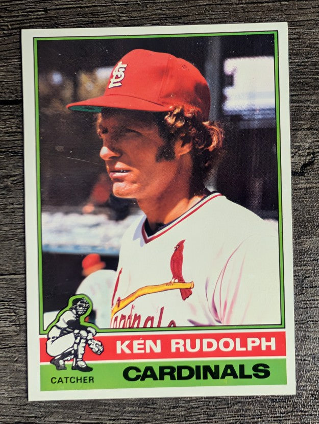 1976 Topps #601 Ken Rudolph (EXMT)