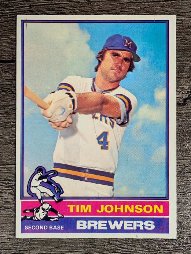1976 Topps #613 Tim Johnson (NM)