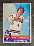 1976 Topps #613 Tim Johnson (NM)