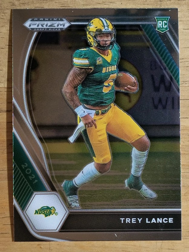 2021 Panini Prizm Draft Picks #120 Trey Lance RC