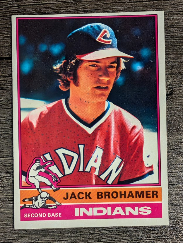 1976 Topps #618 Jack Brohamer (EXMT)