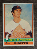 1976 Topps #628 John D'Acquisto (EX)