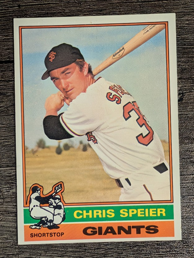 1976 Topps #630 Chris Speier (EXMT)