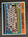 1976 Topps #631 Atlanta Braves CL/Dave Bristol MG (NM)