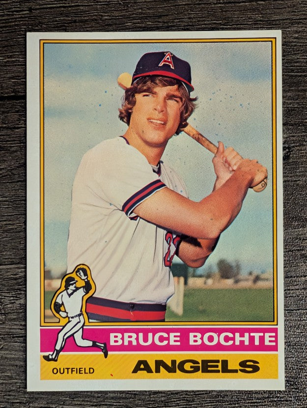 1976 Topps #637 Bruce Bochte (EX)