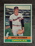 1976 Topps #638 Doyle Alexander (NM)
