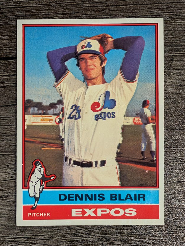 1976 Topps #642 Dennis Blair (EXMT)