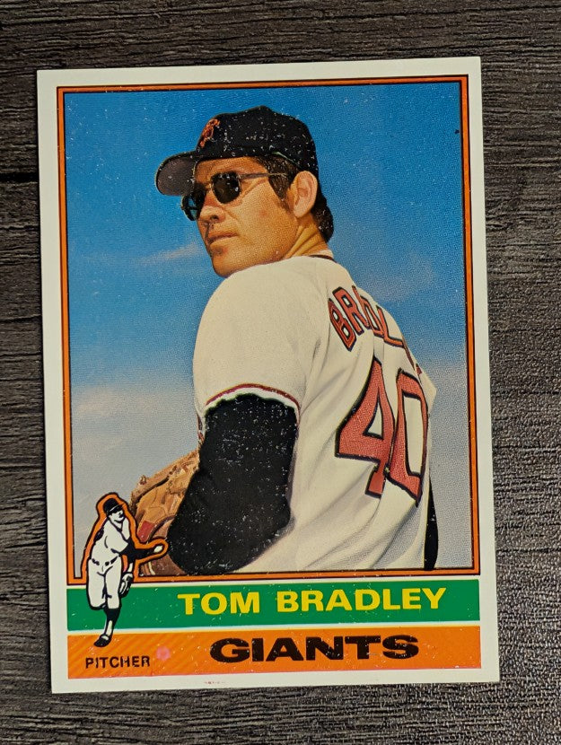 1976 Topps #644 Tom Bradley (EX)