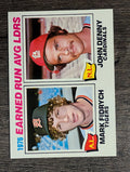 1977 Topps #7 ERA Leaders/Mark Fidrych/John Denny (NMMT)