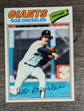 1977 Topps #11 Rob Dressler (NMMT)