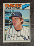 1977 Topps #20 Graig Nettles (EX)