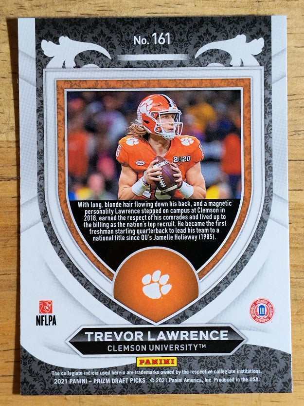 2021 Panini Prizm Draft Picks #161 Trevor Lawrence C