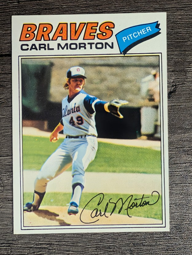 1977 Topps #24 Carl Morton (NM)