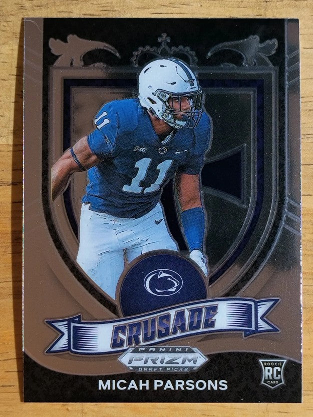 2021 Panini Prizm Draft Picks #175 Micah Parsons C