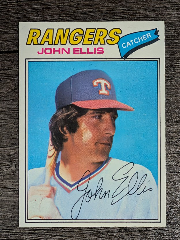 1977 Topps #36 John Ellis (NM)