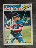 1977 Topps #38 Craig Kusick (EXMT)
