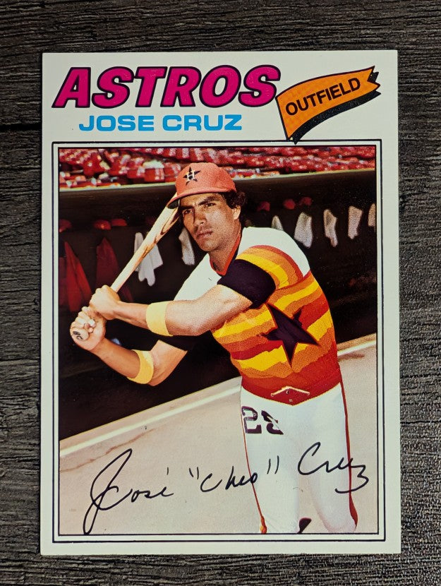 1977 Topps #42 Jose Cruz (NM)