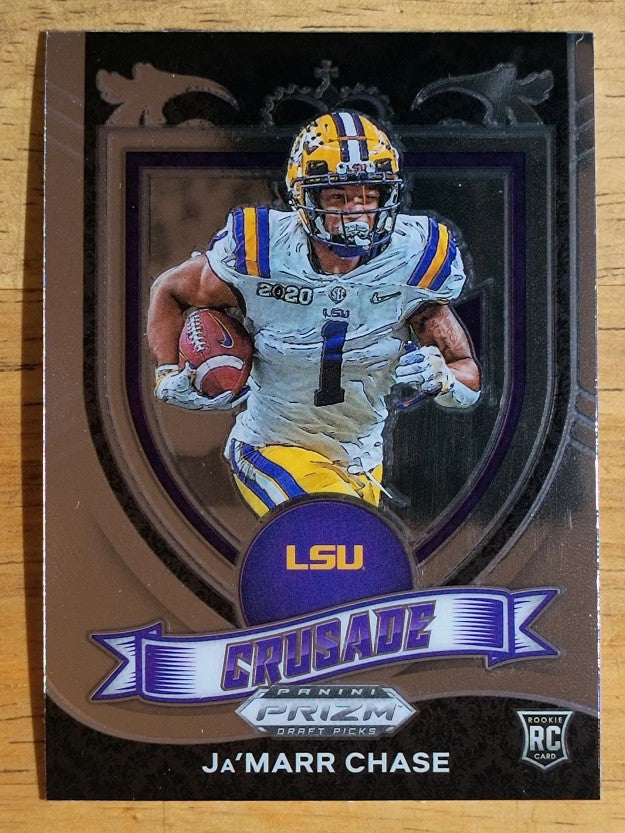 2021 Panini Prizm Draft Picks #162 Ja'Marr Chase C
