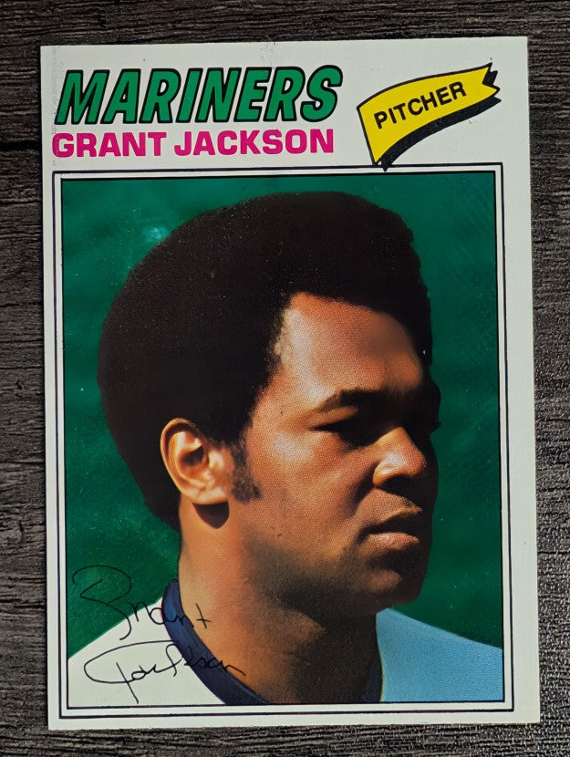 1977 Topps #49 Grant Jackson (EX)