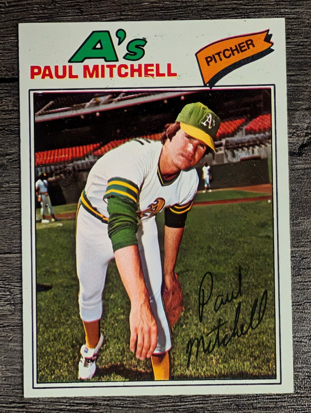 1977 Topps #53 Paul Mitchell (NM)
