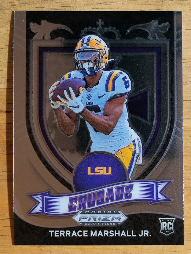 2021 Panini Prizm Draft Picks #180 Terrace Marshall Jr. C