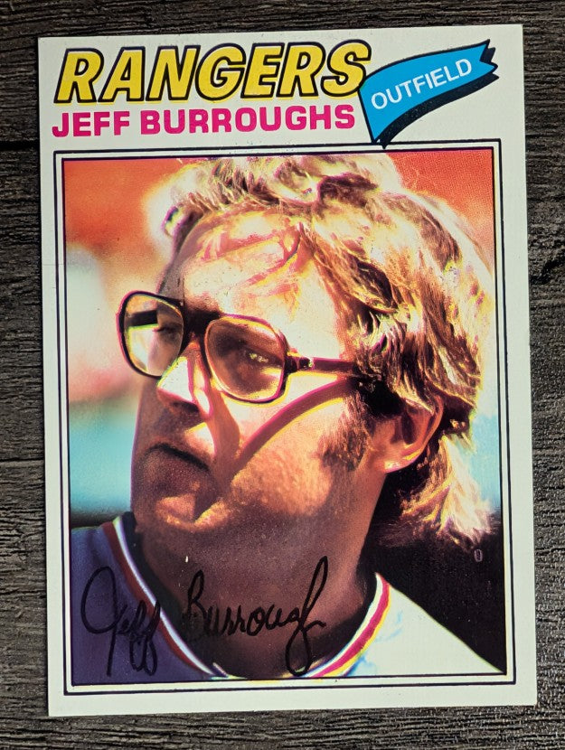 1977 Topps #55 Jeff Burroughs (EXMT)