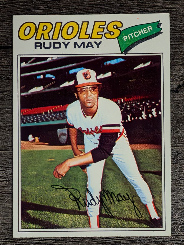 1977 Topps #56 Rudy May (NM)