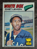 1977 Topps #58 Chet Lemon (EX)