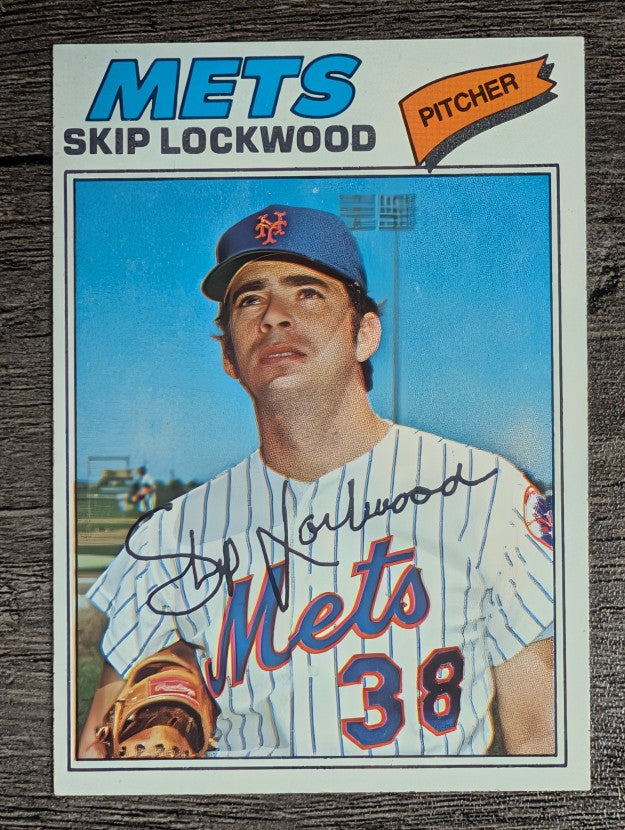 1977 Topps #65 Skip Lockwood (EXMT)