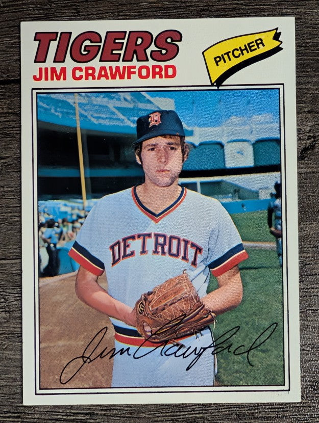 1977 Topps #69 Jim Crawford (NM)