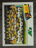 1977 Topps #74 Oakland Athletics CL/Jack McKeon MG (NMMT)