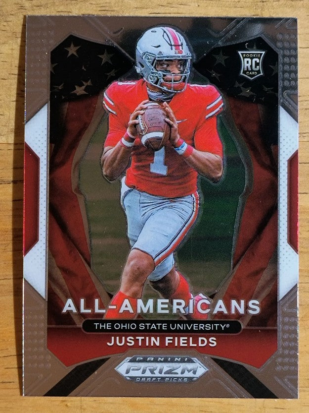 2021 Panini Prizm Draft Picks #192 Justin Fields AA