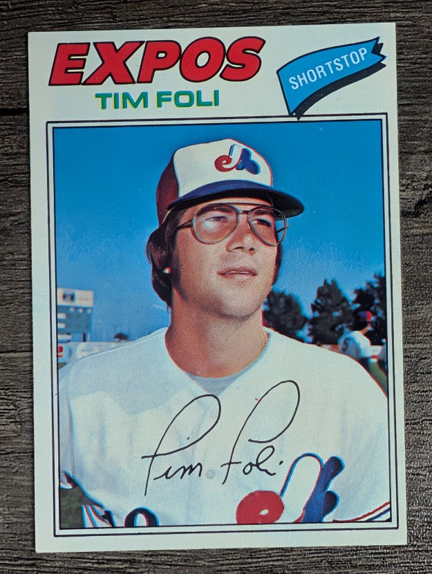 1977 Topps #76 Tim Foli (VGEX)