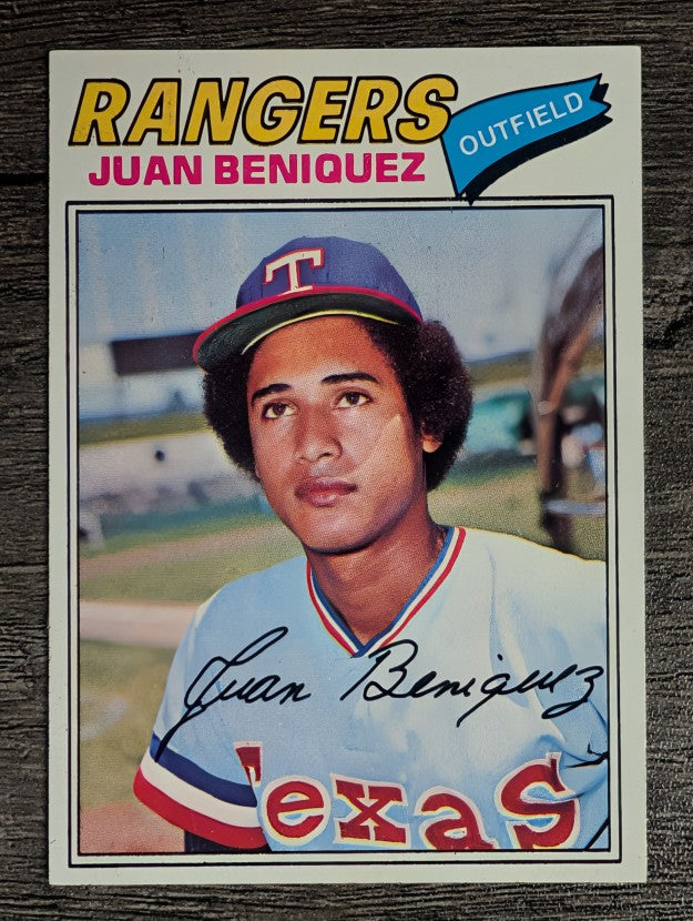 1977 Topps #81 Juan Beniquez (NM)
