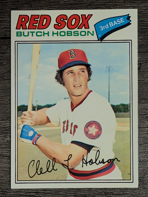 1977 Topps #89 Butch Hobson RC (NM)