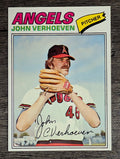1977 Topps #91 John Verhoeven RC (NM)