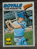 1977 Topps #93 Tom Poquette (EXMT)