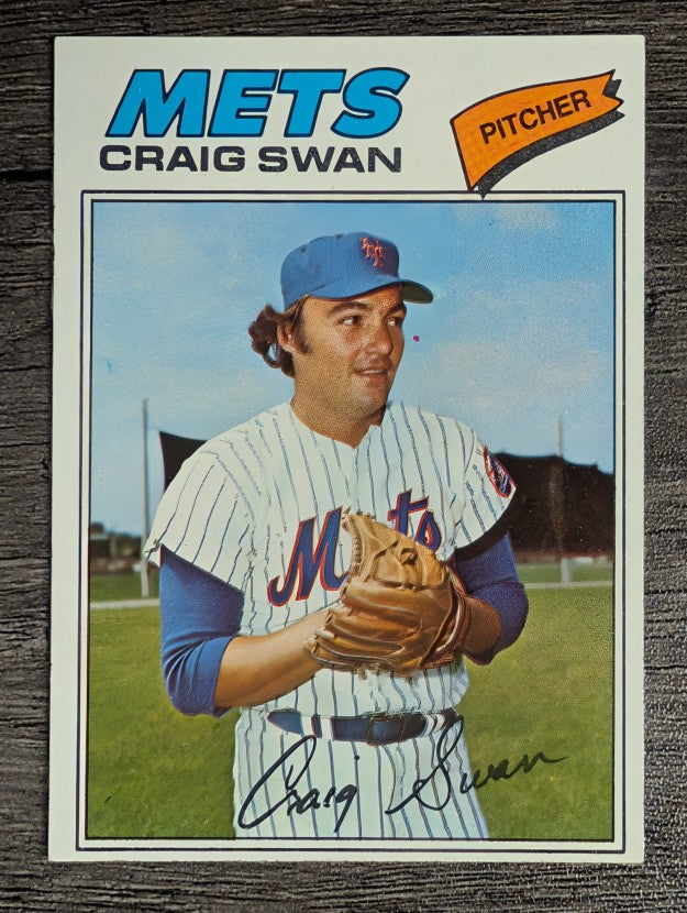 1977 Topps #94 Craig Swan (EXMT)
