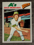 1977 Topps #101 Dick Bosman (NM)
