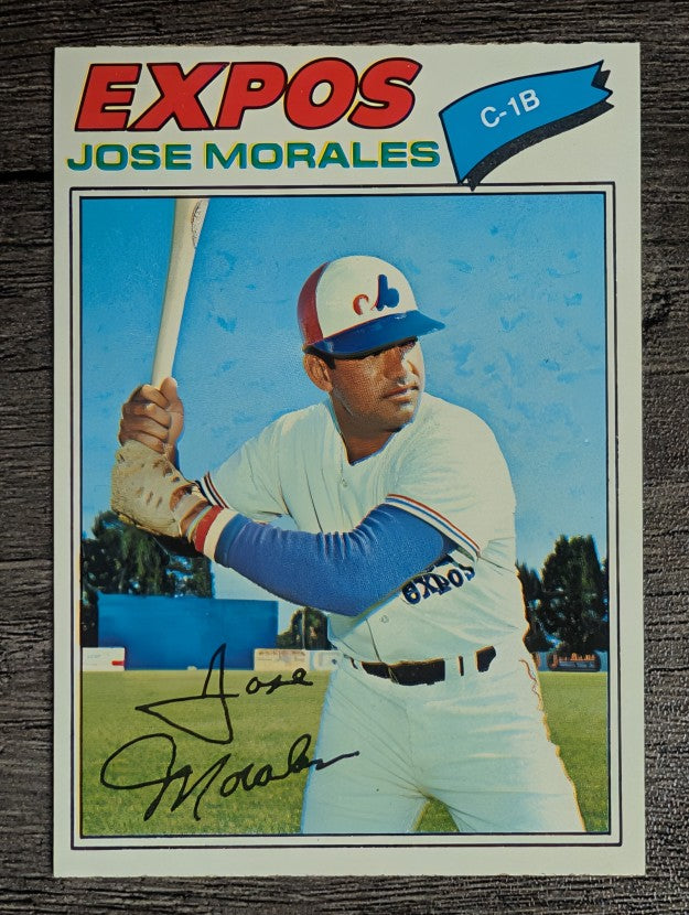 1977 Topps #102 Jose Morales (EX)
